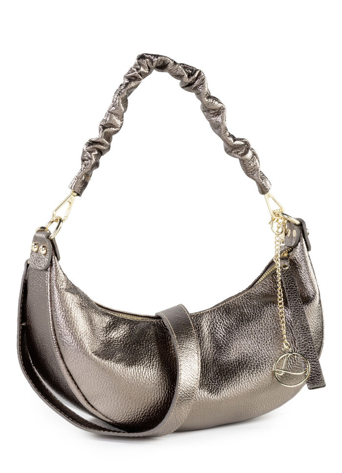 Laurina Tasche aus genarbtem Kalb-Nappaleder BRONZE