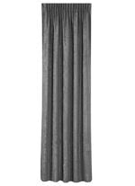 Thermo-Chenille-Verdunkelungsschal mit Multifunktionsband ANTHRAZIT