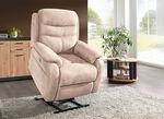 Elektrisch verstellbarer TV-Sessel mit Motor und Aufstehhilfe BEIGE