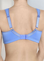 Zweierpack Susa BH mit Baumwolle 1X AZURBLAU, 1X WEISS