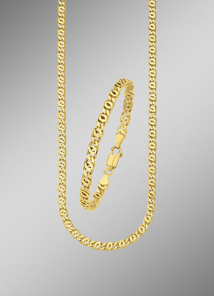 Tolle Rebhuhnaugenketten Garnitur 