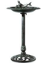 Vogeltr&auml;nke mit Schale aus Eisen 