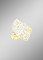 Exquisiter Damenring mit Brillanten 