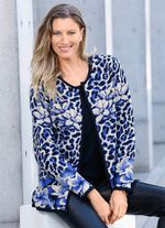 Strickjacke in Jacquard-Dessin 