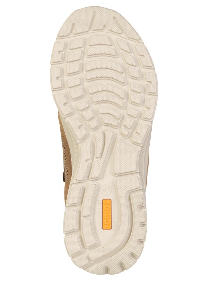 Sportliche Herren-Schn&uuml;rschuhe, Weite H, mit herausnehmbarem Fu&szlig;bett BEIGE