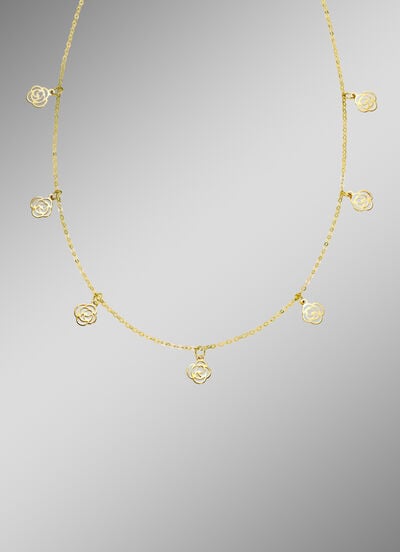 Tolle Ankerkette mit Rosen 