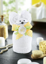 Frottier-Frühlingsmaus in kuschelweicher Qualität 