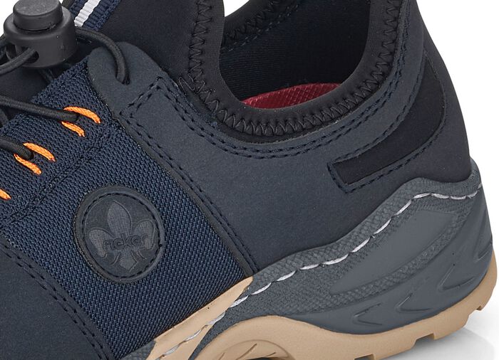 Rieker Sneaker mit herausnehmbarer MemoSoft-Textileinlage DUNKELBLAU