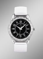 Moderne Quartz-Damenuhr mit Zugband 