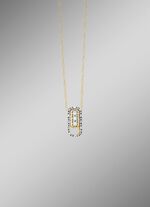 Moderner Anh&auml;nger mit Brillanten 