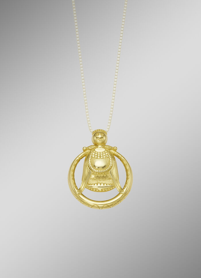 Anhänger mit Göttin Freya 