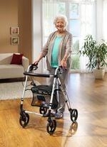 Klappbarer Alu-Rollator 
