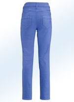 Bauchweg-Jeans AZURBLAU
