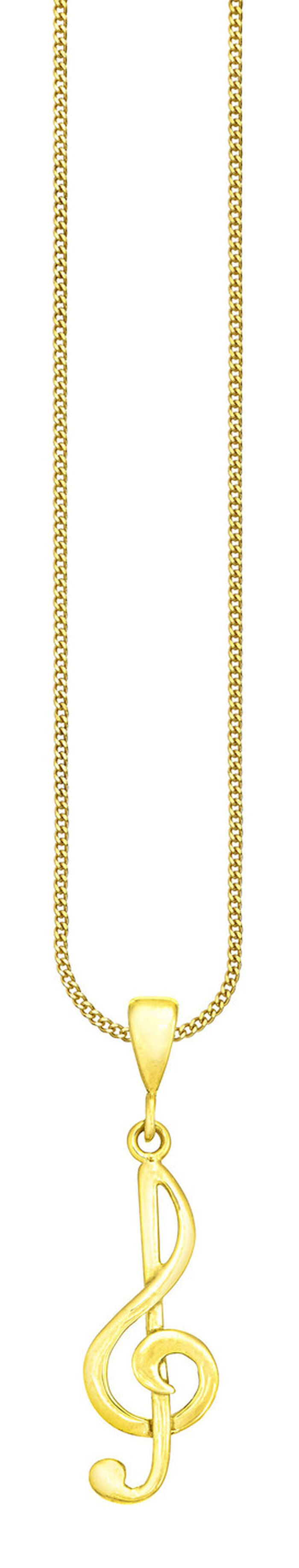 Wundervolle Notenschl&uuml;ssel Anh&auml;nger 