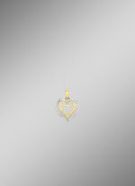 Herz-Anh&auml;nger mit Brillanten 