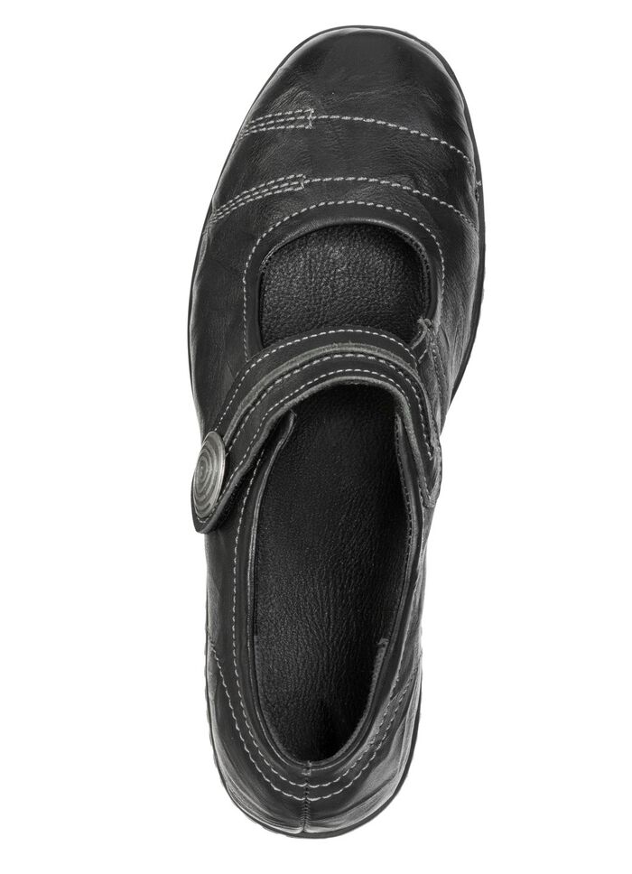 ELENA EDEN, bequeme Damen-Spangenschuhe, Weite H, mit herausnehmbarem Fu&szlig;bett 