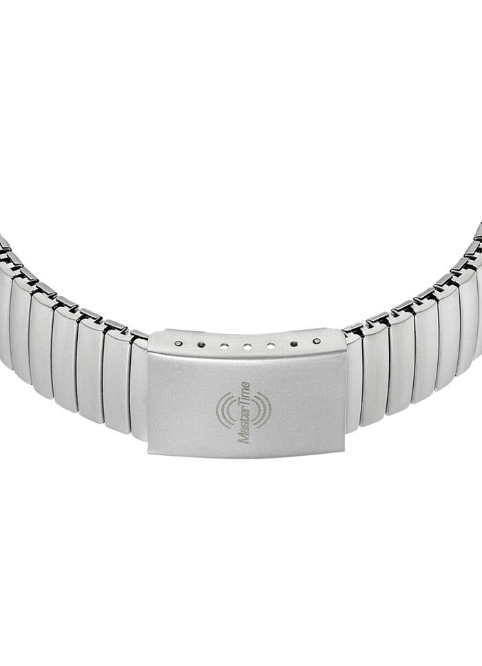Master Time Funk-Damenuhr mit Edelstahlzugband 