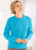 Pullover mit recycelter Baumwolle 
