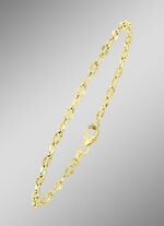 Exquisite Fantasieketten-Garnitur in Gold 375/- fein 