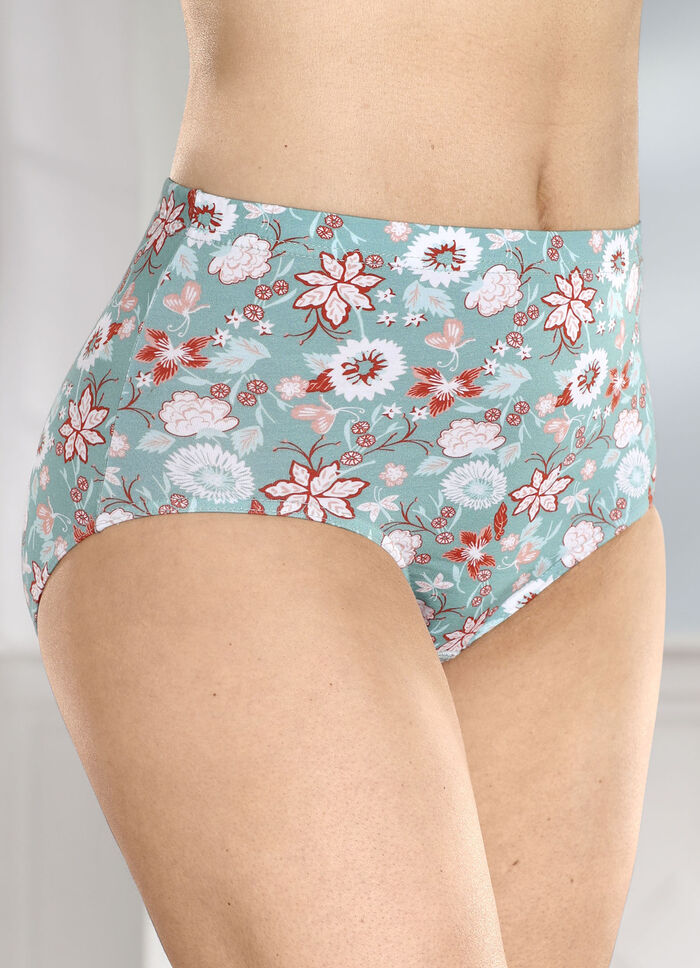 Viererpack Slips mit Gummizug im Bund 