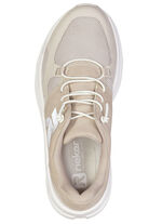 Rieker, sportive Damen-Sneaker, Weite G, mit herausnehmbarem Fußbett HELLBEIGE