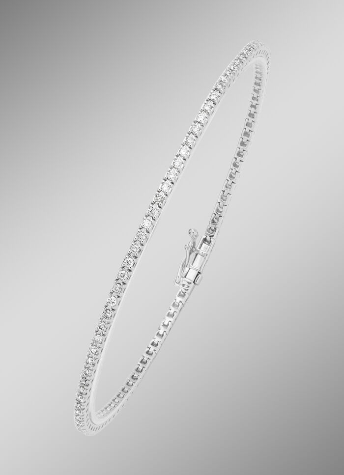 Armband aus Wei&szlig;gold mit Brillanten 