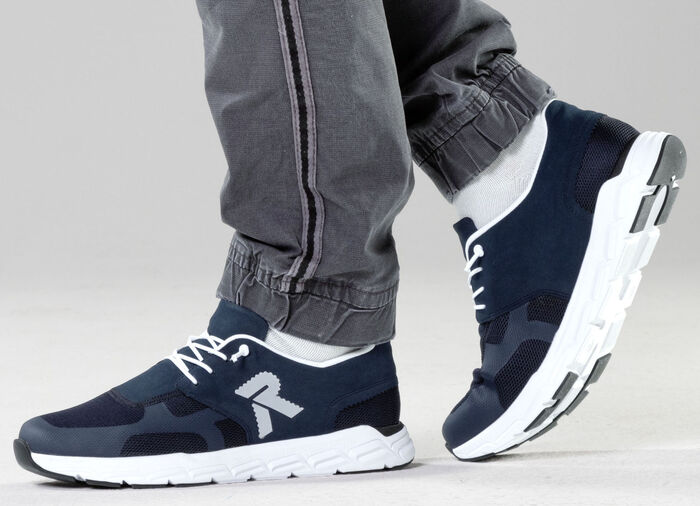 Rieker Sneaker mit elastischer Zierschnürung DUNKELBLAU