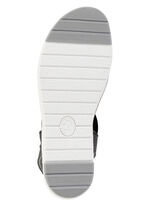 ELENA EDEN Sandale mit praktischen Elastik-Bandagen SCHWARZ