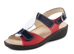 ELENA EDEN, bequeme Damen-Sandalen, Weite H, mit herausnehmbarem Fu&szlig;bett 