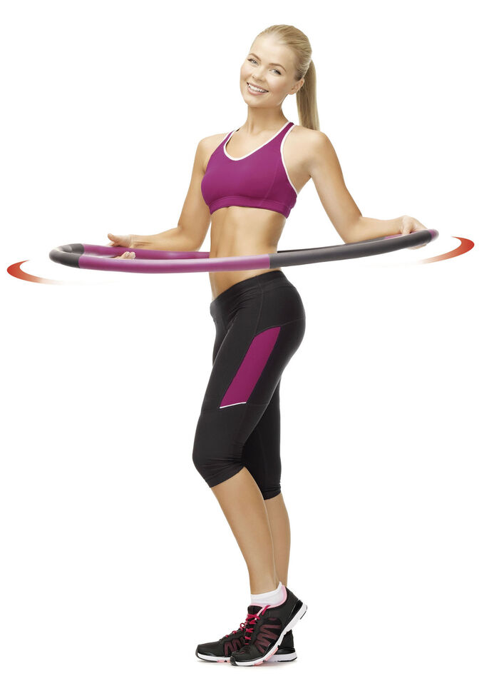 Hula-Hoop Reifen mit Wellenstruktur 