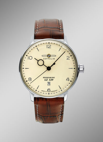 Herrenuhr Zeppelin 8042-5 mit Schweizer Uhrwerk 