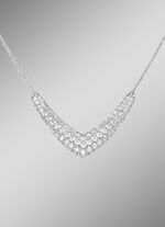 Halskette mit Zirkonia 