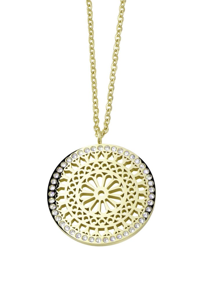 Wundervolle Halskette mit Kristallen 