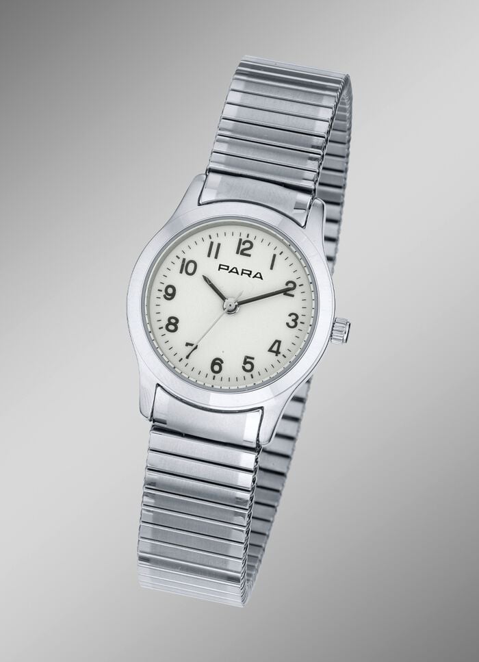 Bei Nacht leuchtende Para-Quartz-Damenuhr 