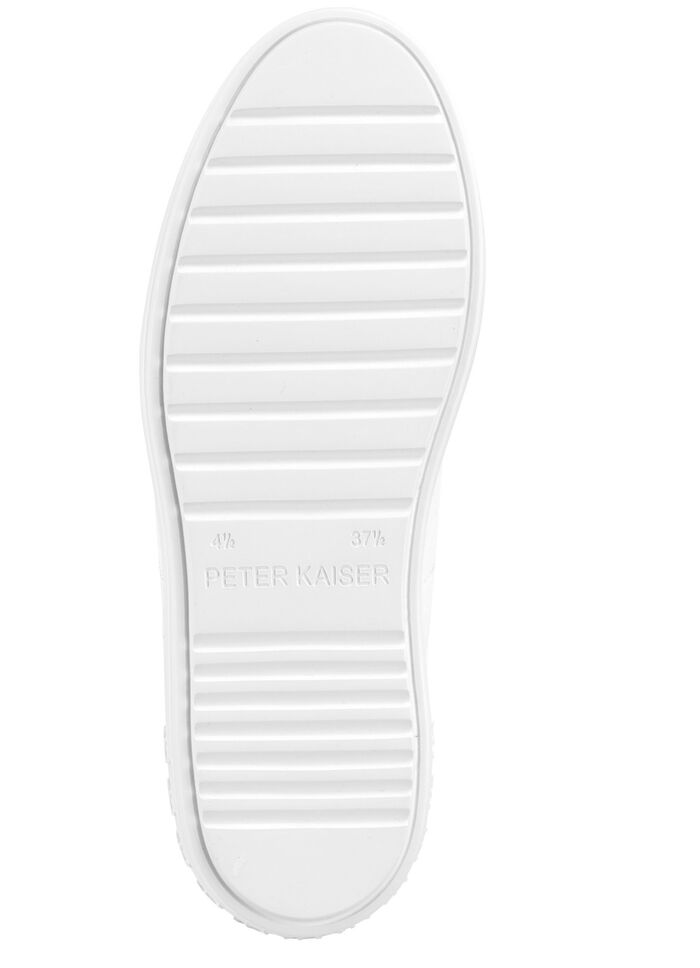 Peter Kaiser Schnür-Sneaker aus Nappaleder WEISS