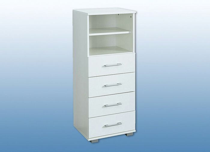 Kommoden in hochwertiger, stabiler Ausf&uuml;hrung WEISS