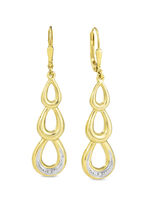 Ohrringe mit Diamanten 