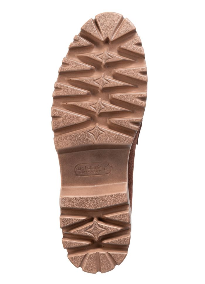 Waldl&auml;ufer Loafer aus Veloursleder BRAUN