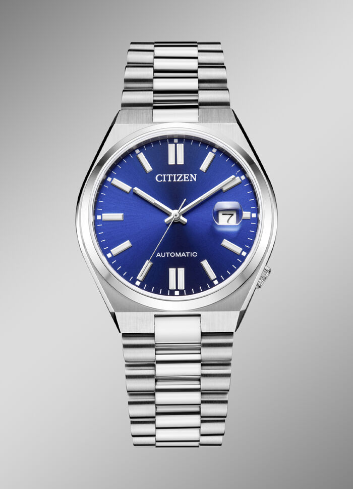 Automatik Herrenuhr mit Edelstahlband 