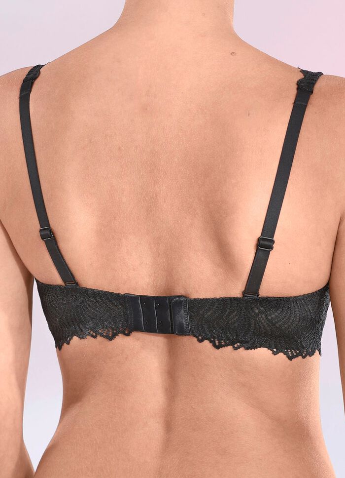 Naturana B&uuml;gel-BH aus elastischer Spitze 