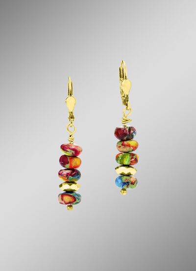 Schimmernde Ohrringe 