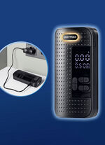 EASYmaxx Akku-Handkompressor mit LED-Beleuchtung 