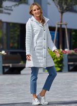 Funktions-Kurzmantel mit abnehmbarer Kapuze 