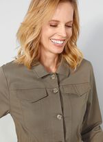 Blazer mit Schubtaschen 