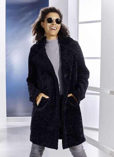 Kurzmantel in Persianeroptik 