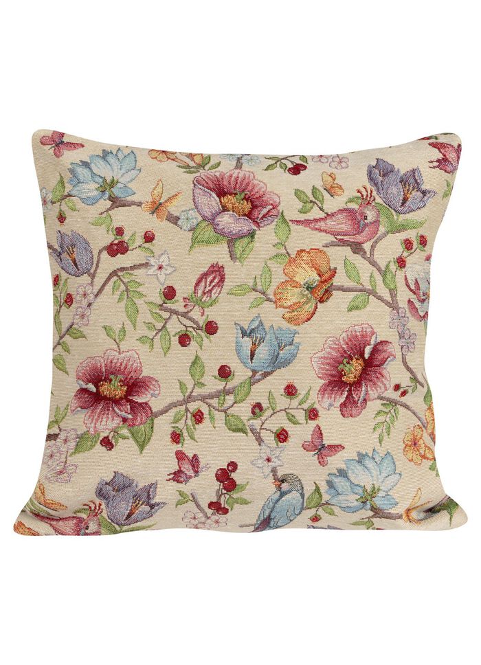 Kissenbez&uuml;ge aus strapazierf&auml;higem Gobelin BEIGE