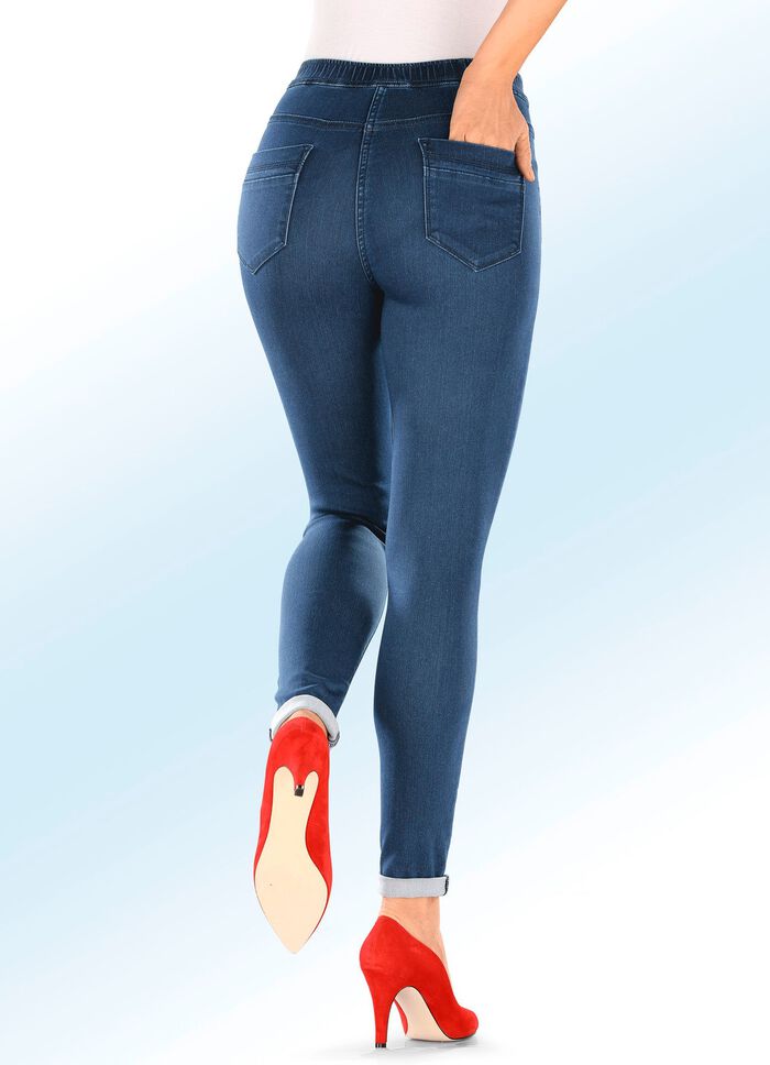 Super softe Jegging-Jeans 