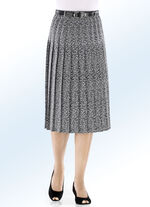 Rock mit plissierten Rundumfalten 