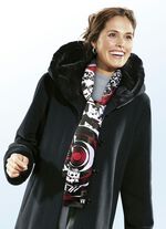 Schal mit Fantasiedessin 