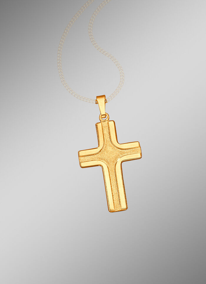 Sch&ouml;ner, massiver Kreuz-Anh&auml;nger 